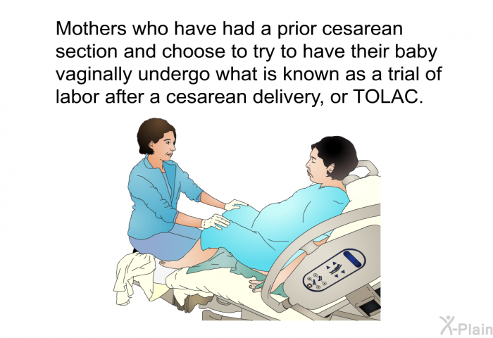 Vaginal Birth After A Cesarean Delivery Vbac 