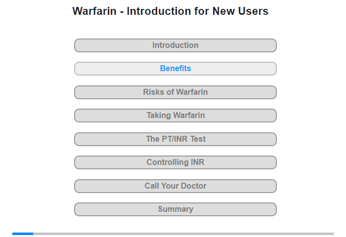 Benefits of Warfarin