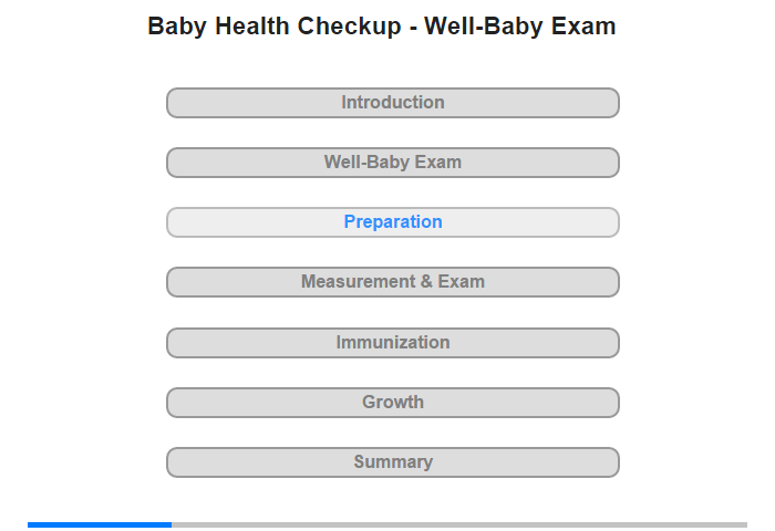 Preparing for a Well-Baby Exam