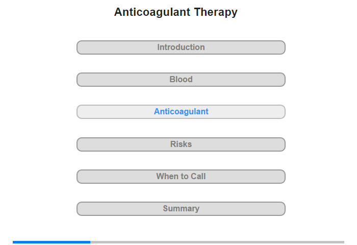 Anticoagulant Therapy