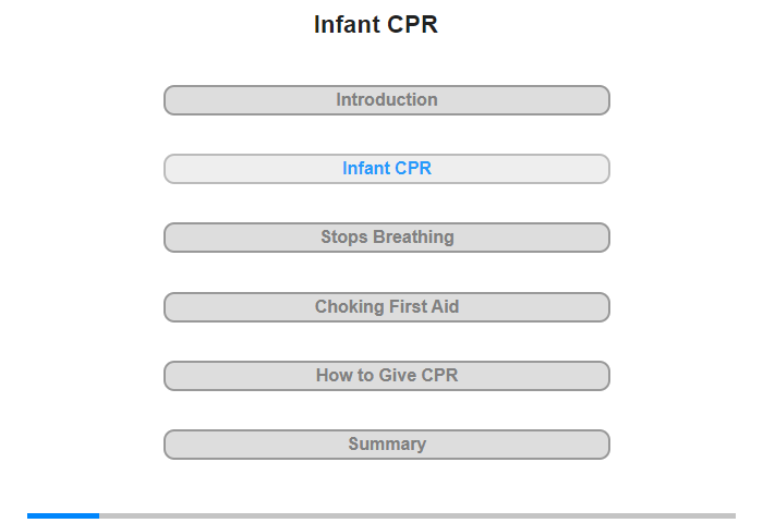 Infant CPR