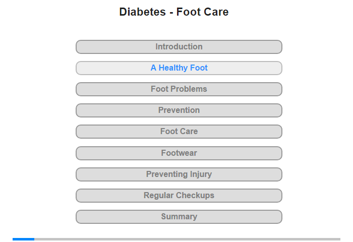 A Healthy Foot