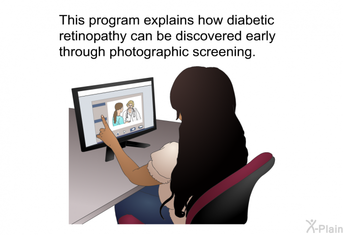 This health information explains how diabetic retinopathy can be discovered early through photographic screening.