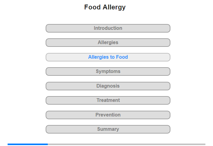Allergies to Food
