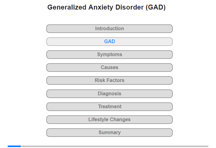 Generalized Anxiety Disorder (GAD)