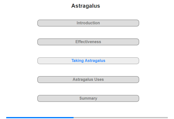 How is Astragalus Taken?