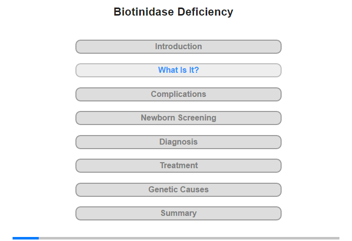 What Is Biotinidase Deficiency?