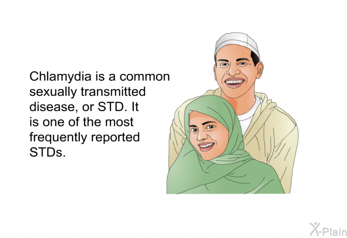 Chlamydia is a common sexually transmitted disease, or STD. It is one of the most frequently reported STDs.