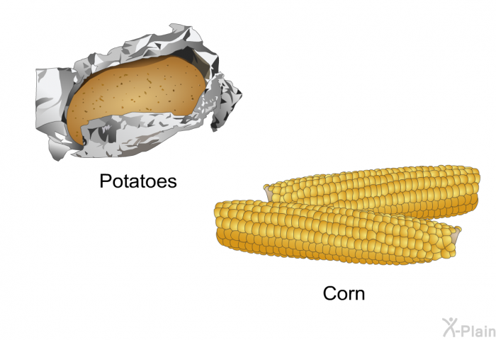 Potatoes Corn