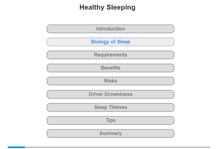 The Biology of Sleep