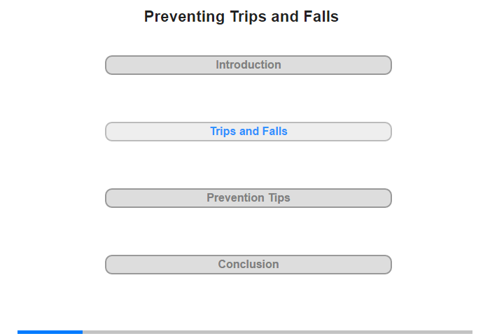Trips and Falls