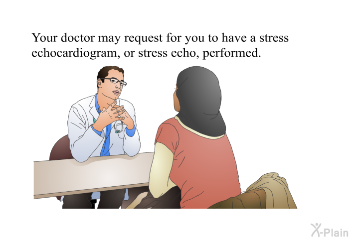 Your doctor may request for you to have a stress echocardiogram, or stress echo, performed.