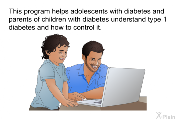 This health information helps adolescents with diabetes and parents of children with diabetes understand type 1 diabetes and how to control it.