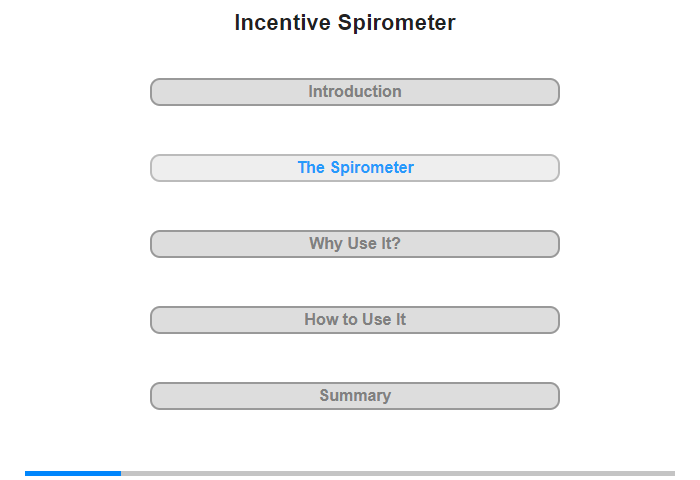 Incentive Spirometer