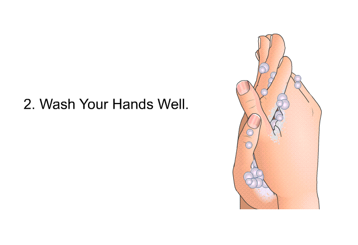 Wash Your Hands Well.