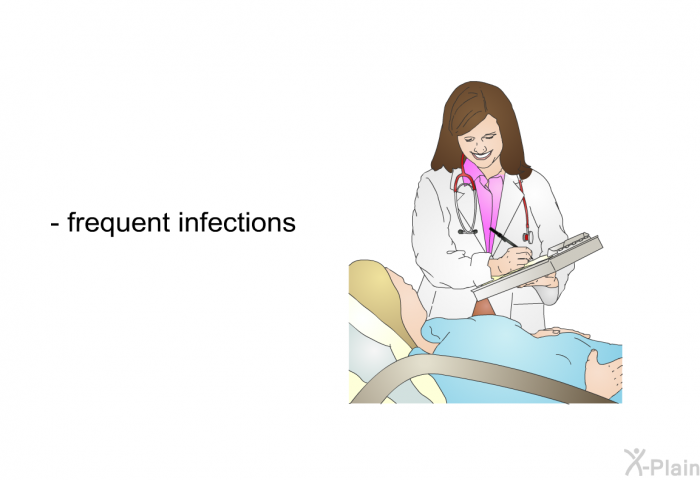 frequent infections