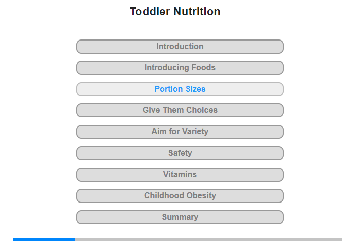 Portion Sizes