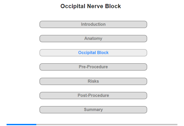 Occipital Nerve Block