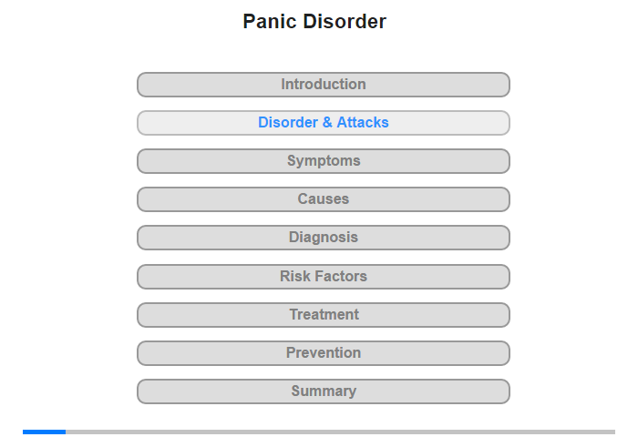 Panic Disorder and Panic Attacks
