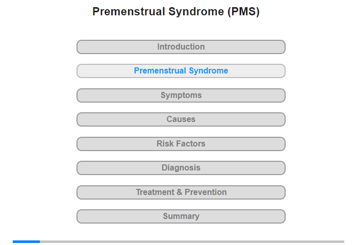 Premenstrual Syndrome