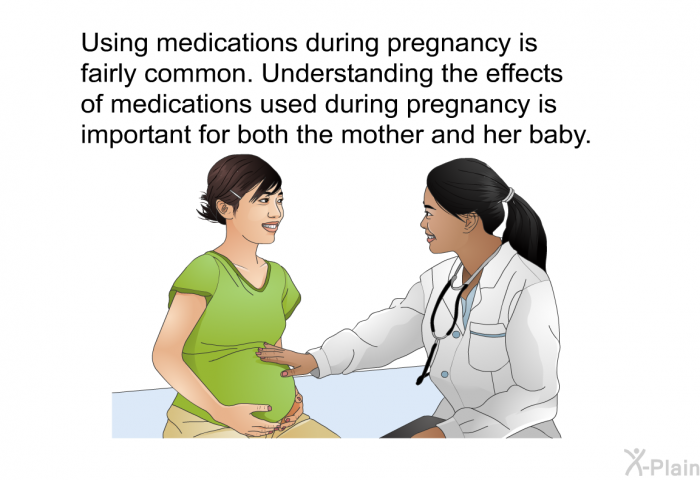 Using medications during pregnancy is fairly common. Understanding the effects of medications used during pregnancy is important for both the mother and her baby.