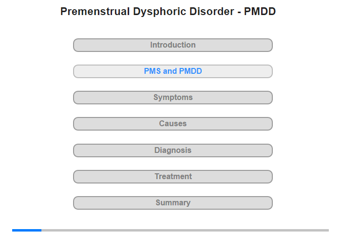 PMS and PMDD