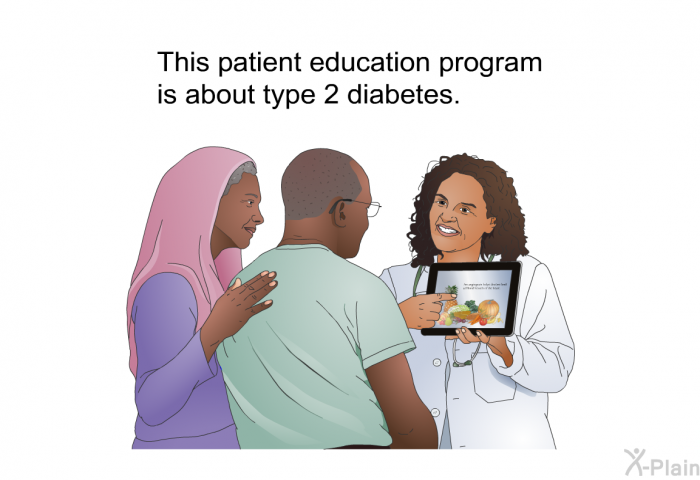 This health information is about type 2 diabetes.