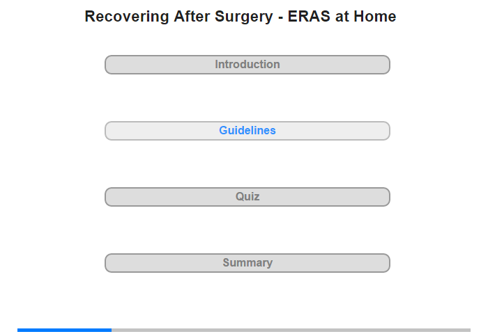 ERAS Program Guidelines