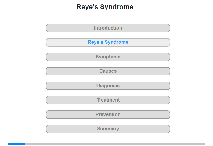 Reye's Syndrome