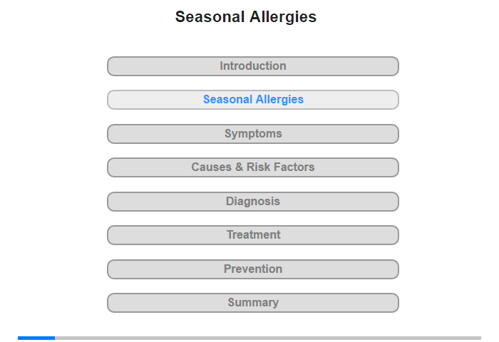 Seasonal Allergies