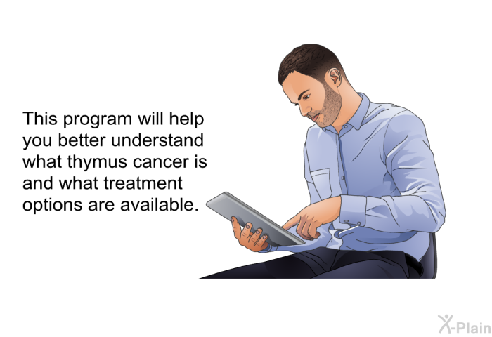 This health information will help you better understand what thymus cancer is and what treatment options are available.