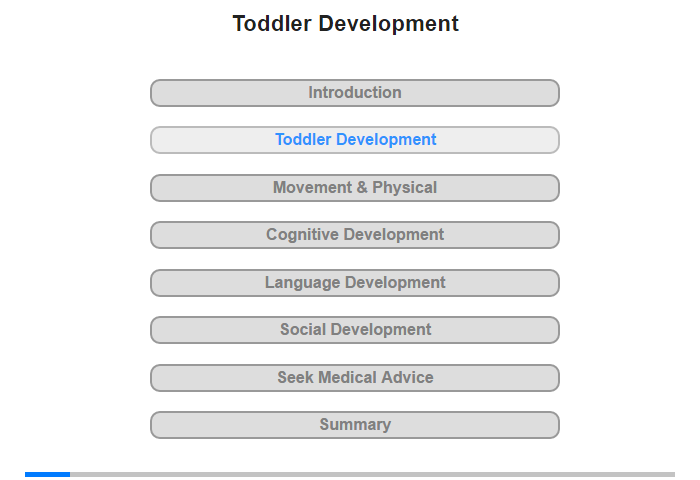 Toddler Development