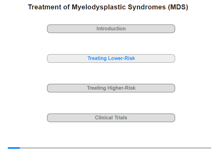 Treating Lower-risk MDS