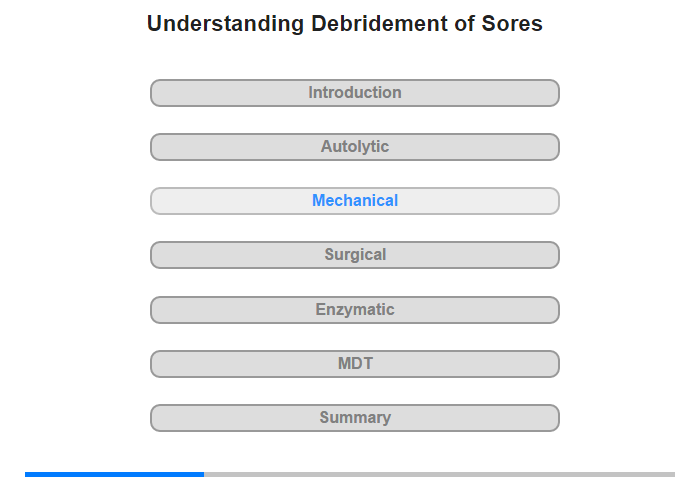 Mechanical Debridement