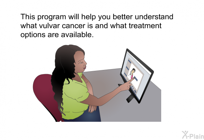 This health information will help you better understand what vulvar cancer is and what treatment options are available.