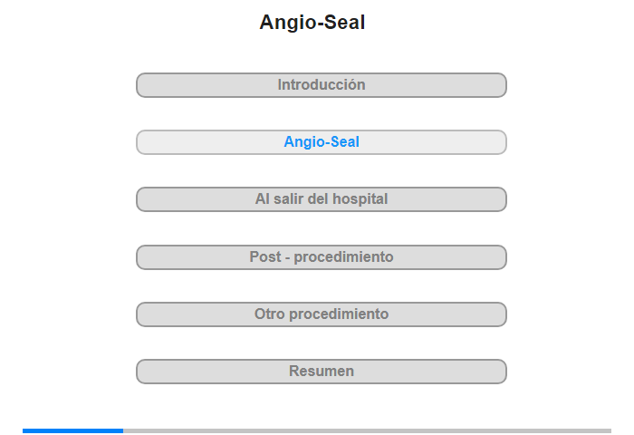 ¿Cmo funciona el dispositivo Angio-Seal?
