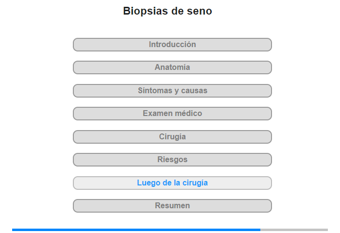 Despus de la biopsia