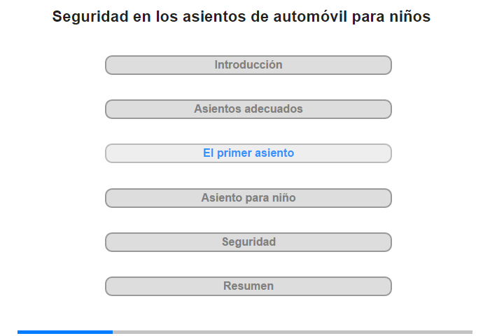 El primer asiento de vehculo para su hijo