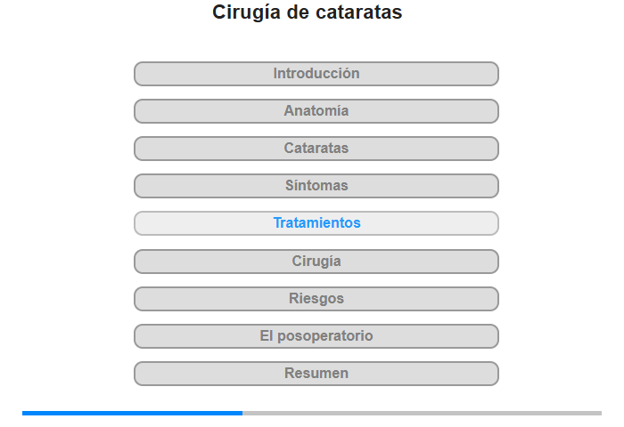 Opciones de diagn�stico y tratamiento