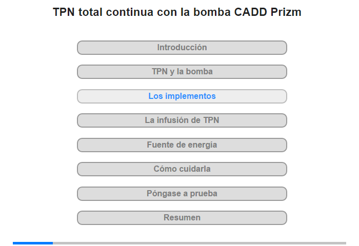 Los implementos