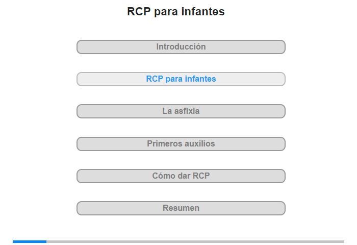 RCP para infantes