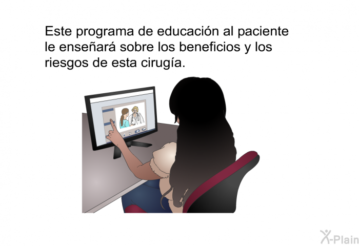 Esta informacin acerca de su salud le ensear sobre los beneficios y los riesgos de esta ciruga.