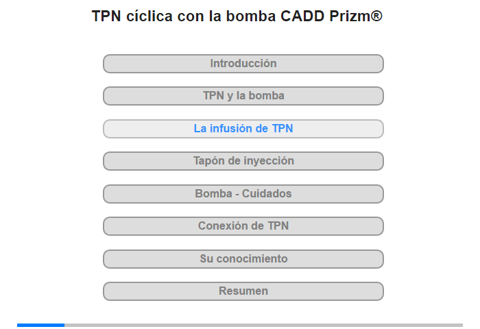 Cmo desconectar la infusin de TPN