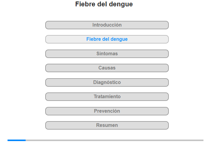 Fiebre del dengue