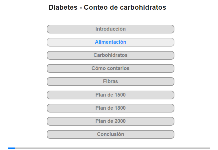 Diabetes y alimentacin