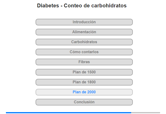 Plan de comidas de 2000 calor�as