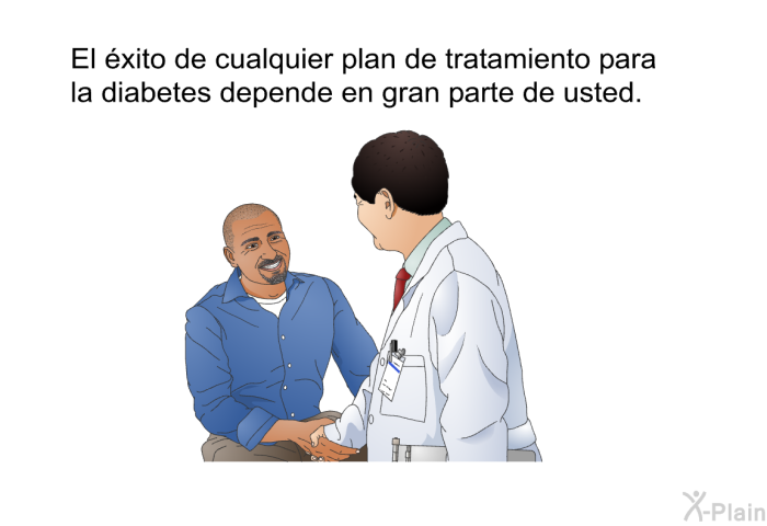 El xito de cualquier plan de tratamiento para la diabetes depende en gran parte de usted.