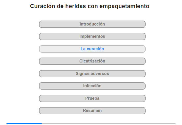 Cmo realizar la curacin