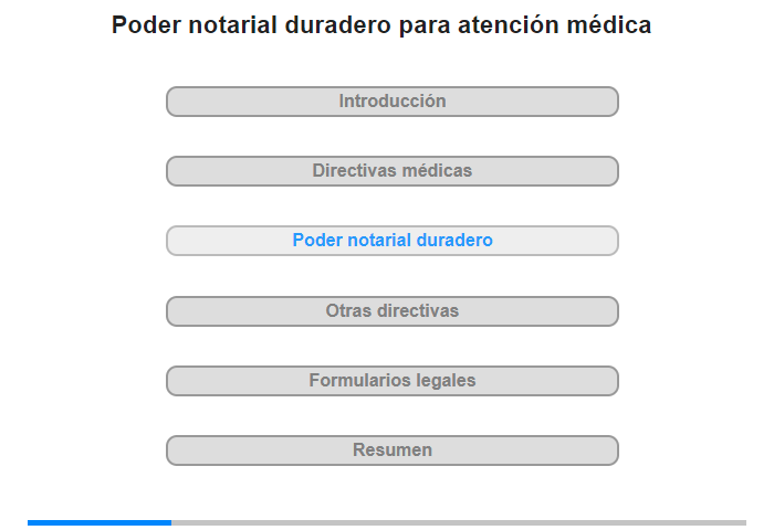 Poder notarial duradero para atencin mdica