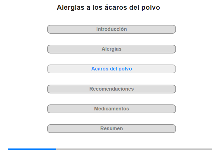 Alergia a los caros del polvo domstico